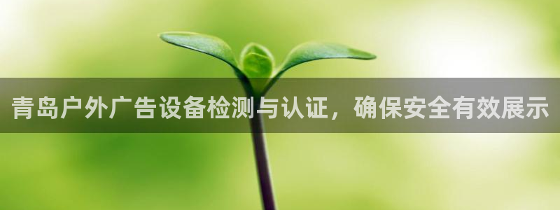 杏宇官方平台官网：青岛户外广告设备检测与认证，确保安全有效展示