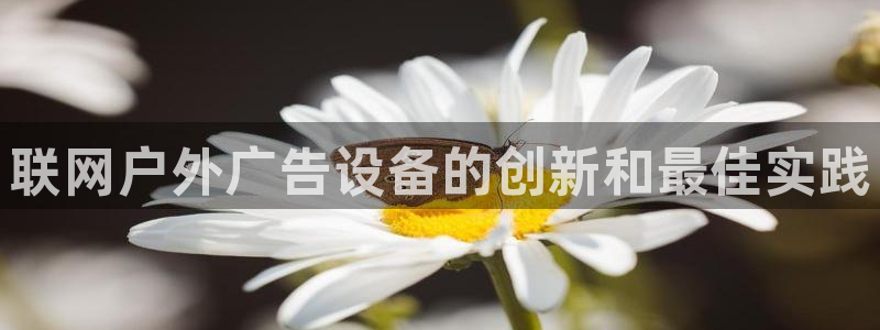 杏宇平台登录步骤是什么：联网户外广告设备的创新和最佳实践