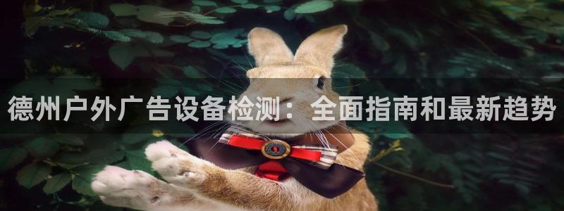 杏宇平台是什么：德州户外广告设备检测：全面指南和最新趋势
