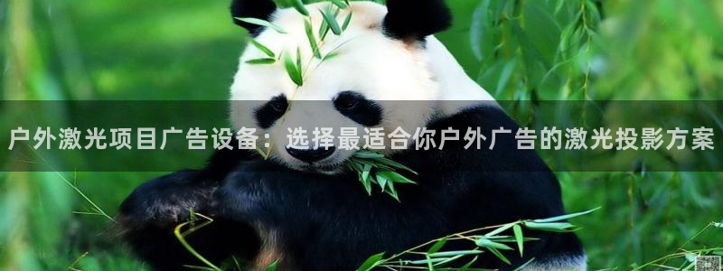 杏宇平台提现为什么这么久呢：户外激光项目广告设备：选择最适合你户外广告的激光投影方案